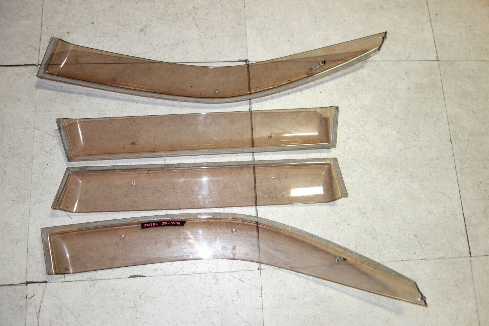 JDM Nissan X-Trail GT OEM PNT30 Window Visors Left & Right Japan 2000-2006