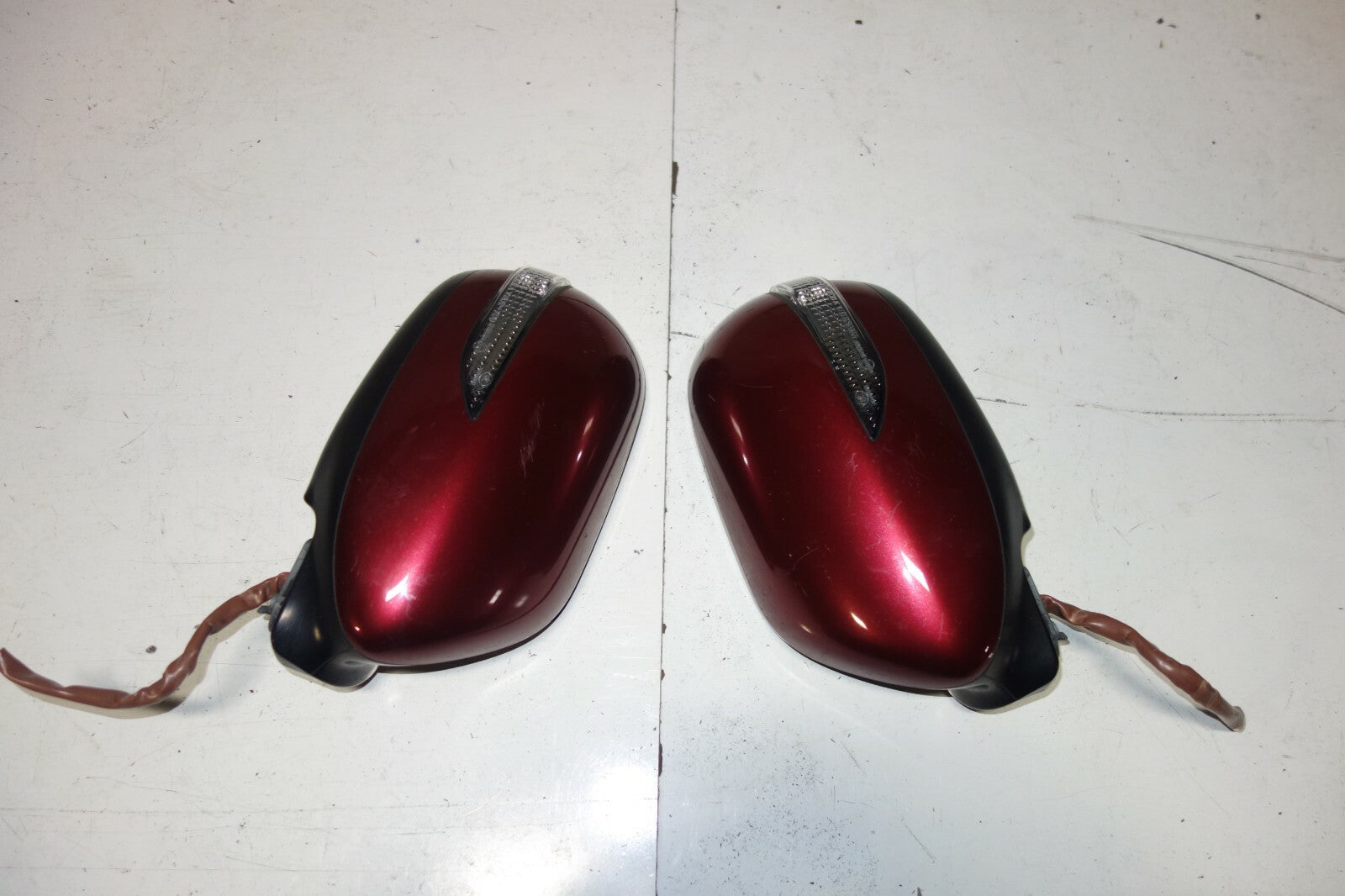 JDM Subaru Impreza WRX STi Mirrors GRB Power Folding Mirrors 2008-2014 OEM