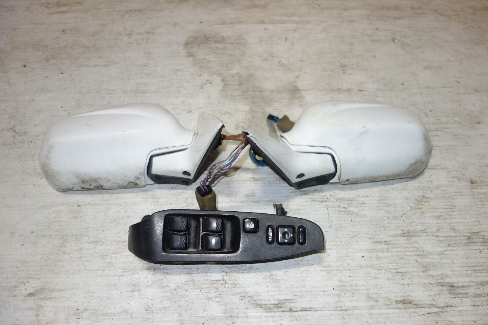 JDM Subaru Legacy Mirrors Power Folding Switch BH5/BE5 Left Right 2000-2004