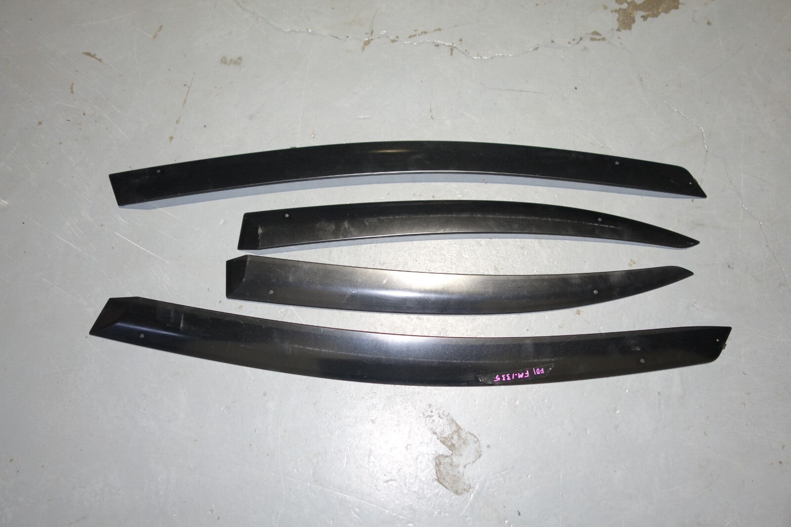 JDM Acura CSX / Civic FD2 Type R Window Visor OEM Set 2006-2011 MF-1335