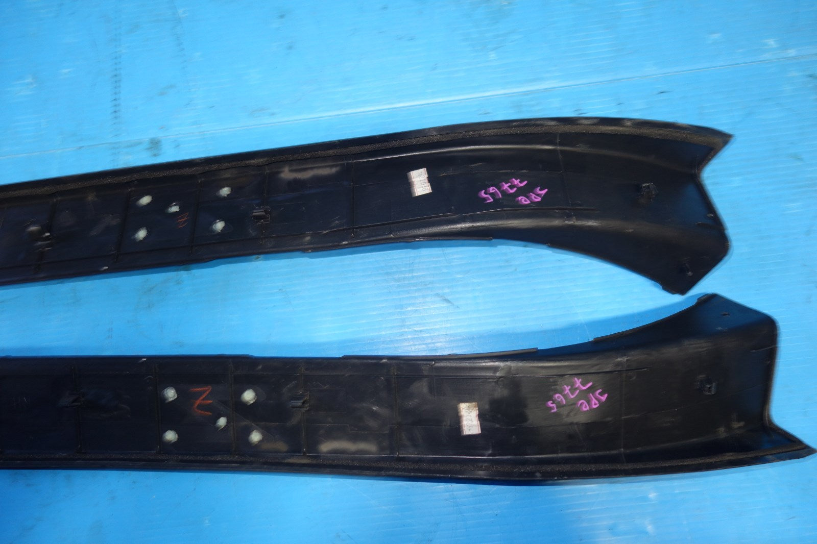 JDM Nissan 350z Door Sills Scuffs Kick Plates Steps 2003-2005 Z33 Z #JPE-7765