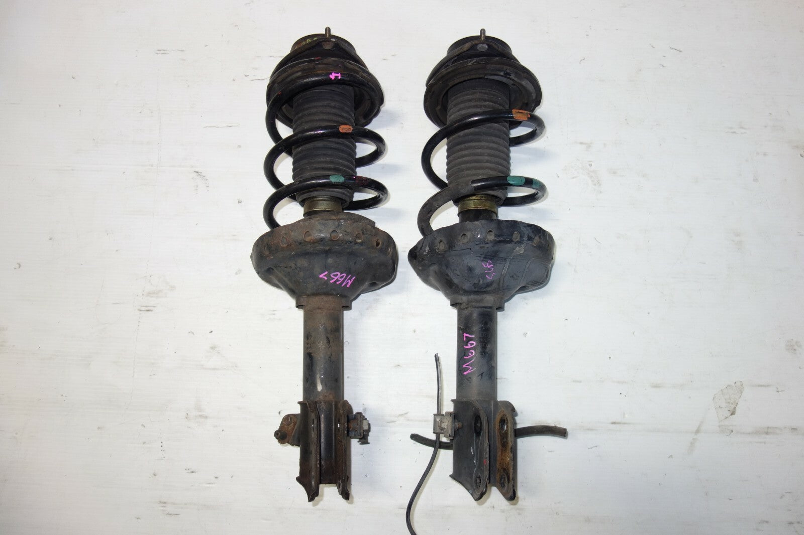 JDM 2003-2008 SUBARU FORESTER SG5 SG9 OEM KYB FRONT SHOCKS STRUTS COIL SPRINGS