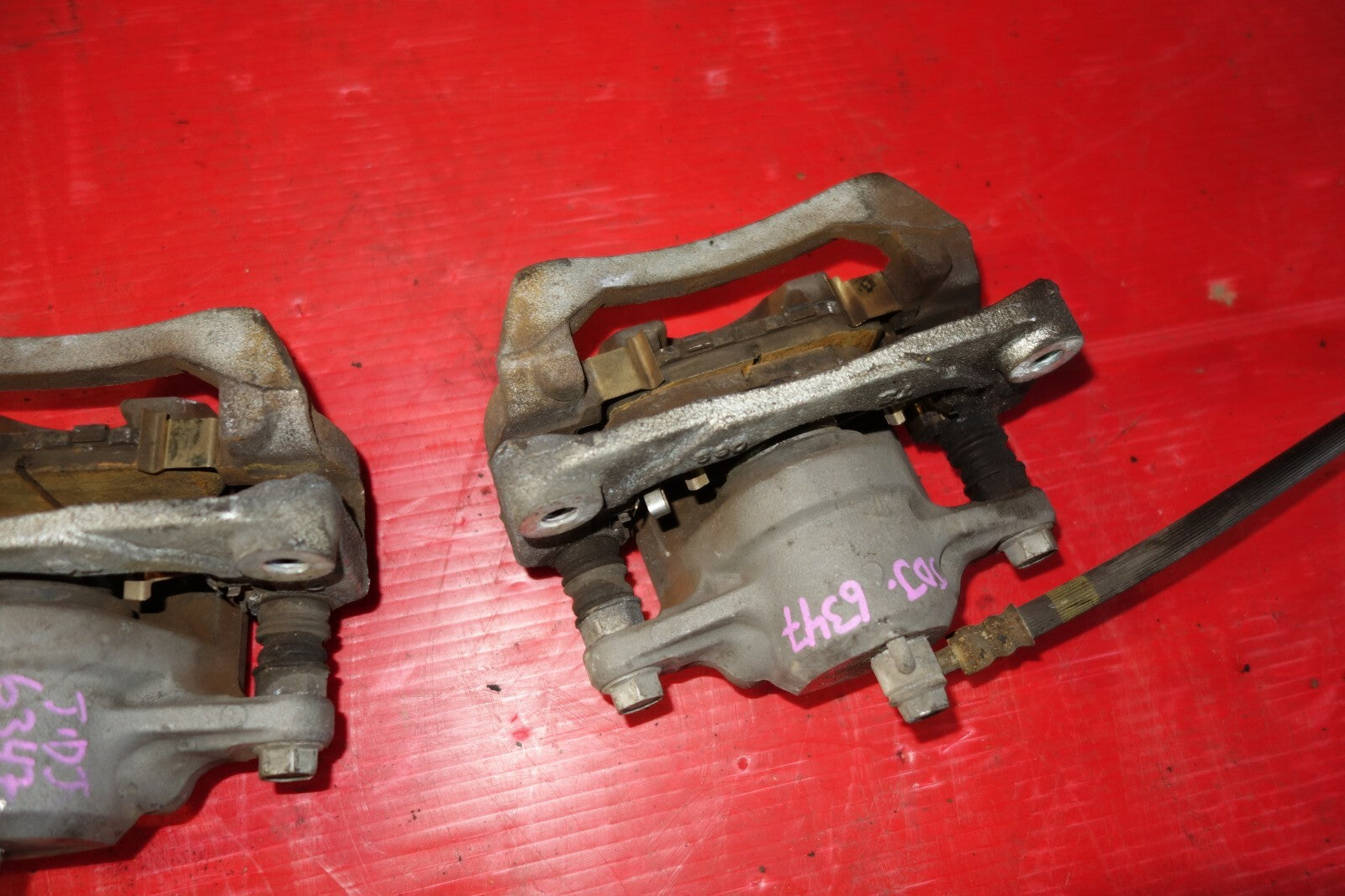 JDM Subaru Legacy OEM Rear Brake Calipers Non Turbo 2005-2009 #6347