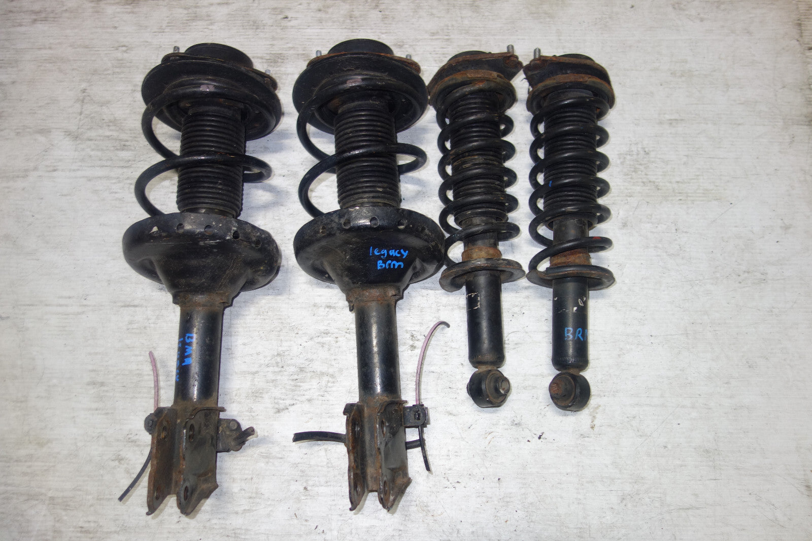JDM Subaru Legacy Shocks Struts Coil Springs Suspension 2010-2014 BR BM