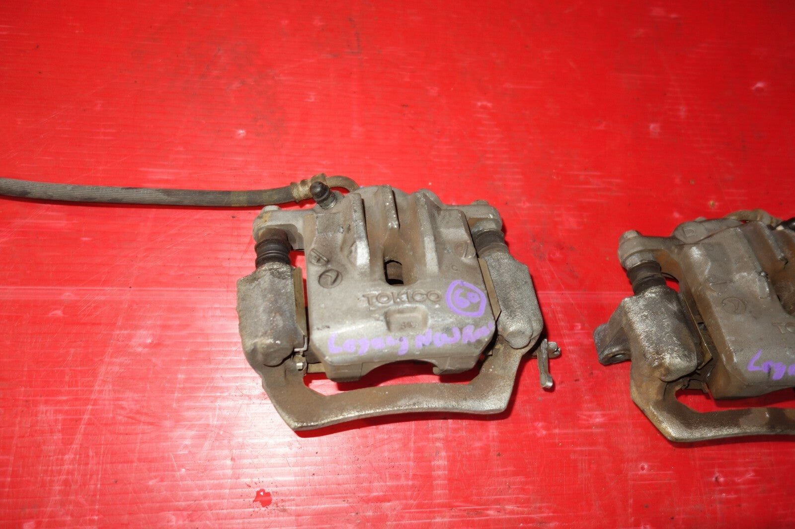 JDM Subaru Legacy OEM Rear Brake Calipers Non Turbo 2005-2009 #6347