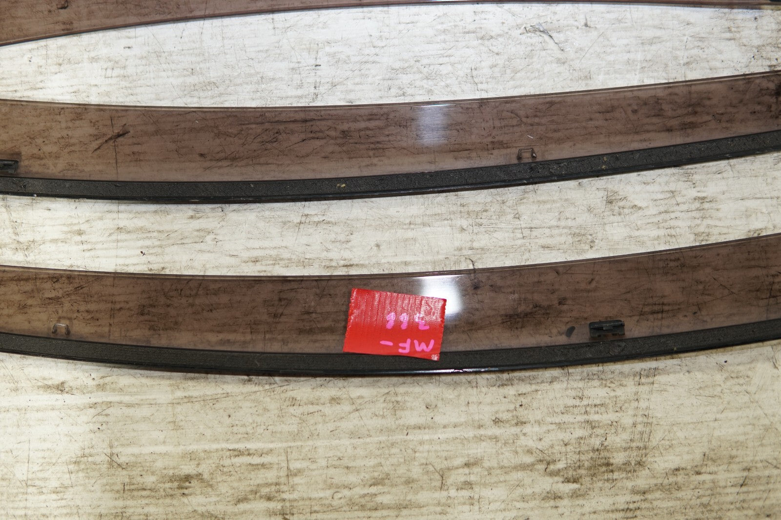 JDM TOYOTA PRIUS OEM WINDOW VISOR RAIN GUARDS ZVW30 2010-2015 MF-388