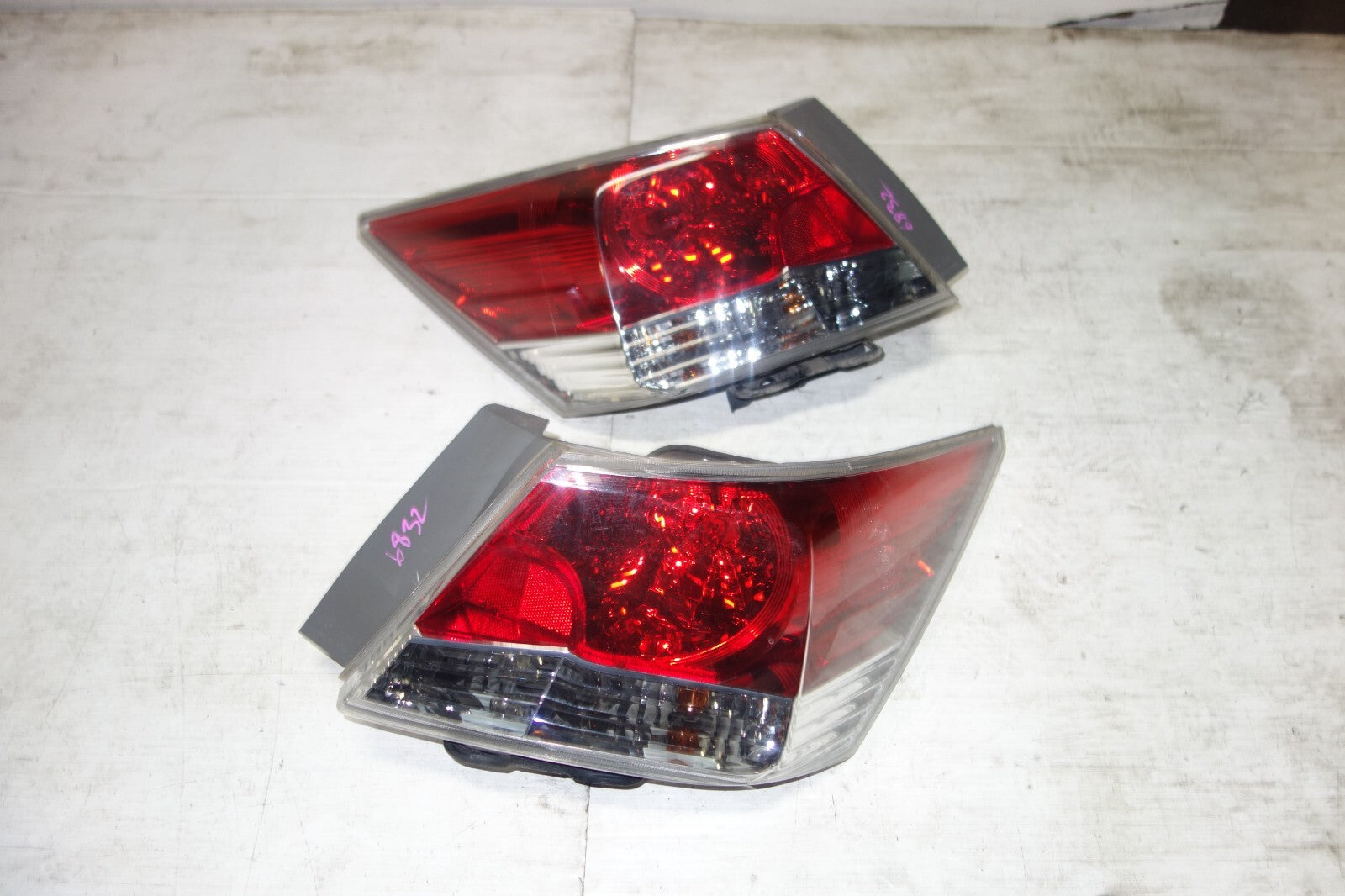 JDM GENUINE HONDA ACCORD INSPIRE CP3 OEM TAIL LIGHTS TAIL LAMPS 4 DOOR 2008-2012