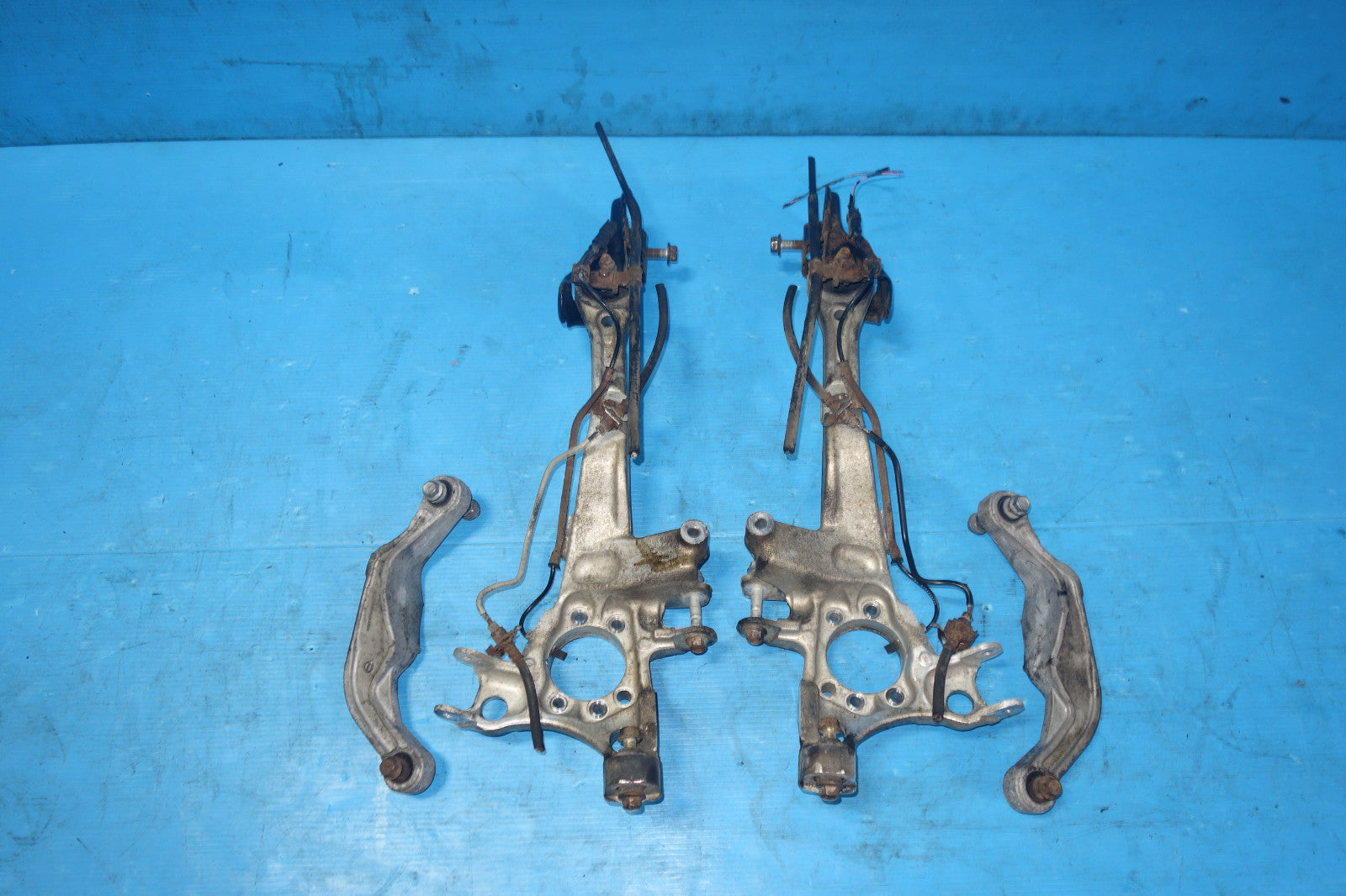 JDM Subaru Legacy Spec B Sti Rear Aluminum Control Arms Rare Racing 2005-2009