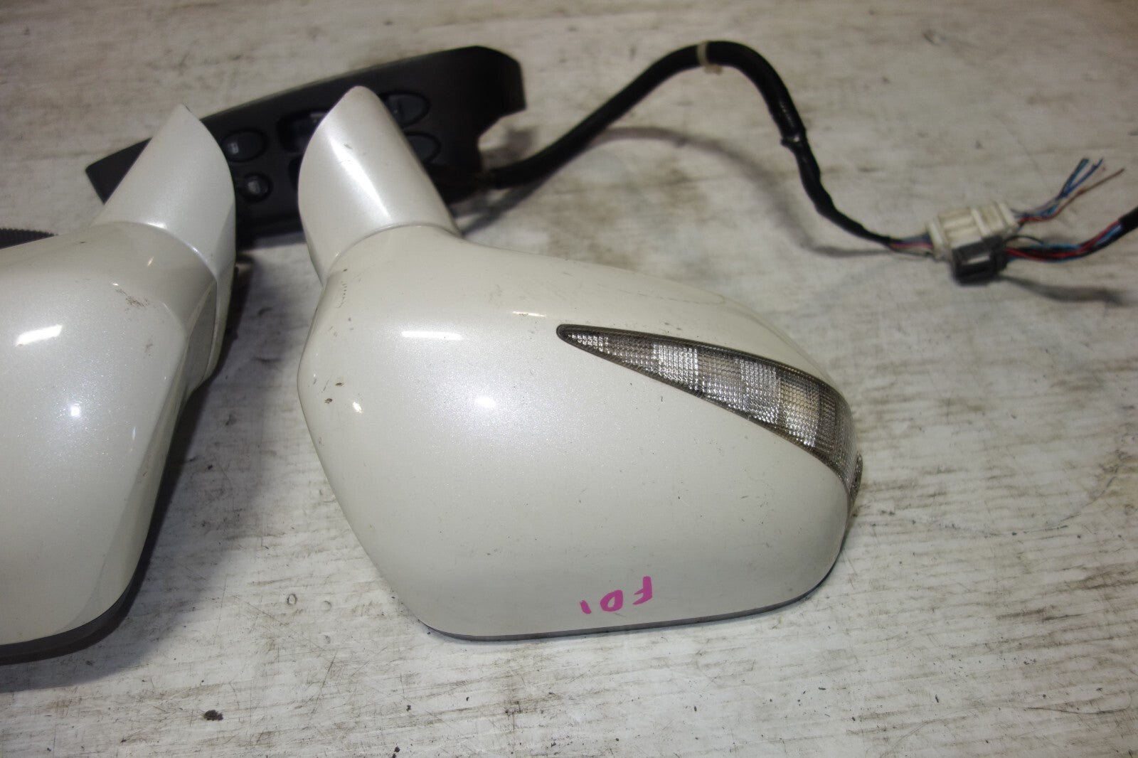 JDM Honda Civic FD1 / CSX Power Folding Mirrors & Switch OEM 2006-2011 FD2