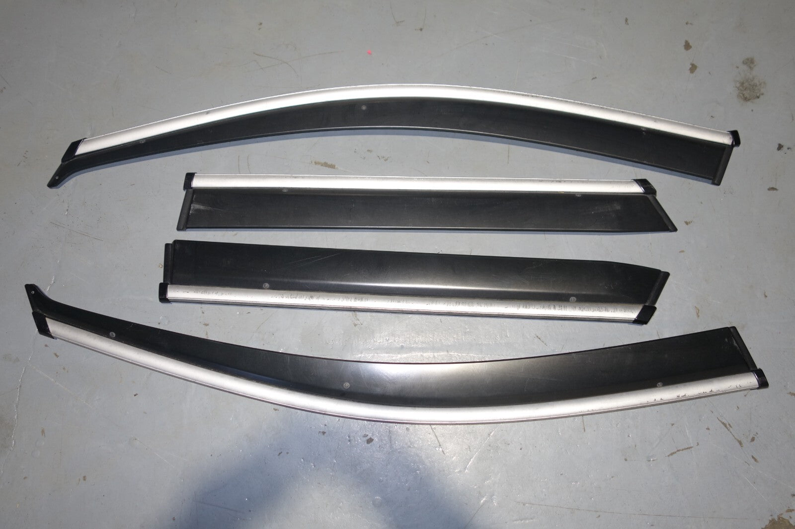 JDM Fit Honda INSPIRE ACCORD CP2 CP3 Rain Guards Window Visors Modulo 2008-2012