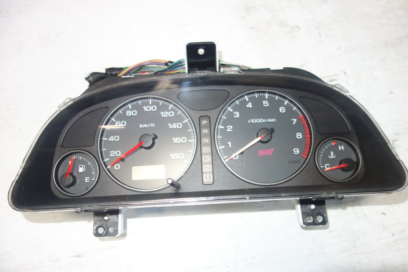 JDM SUBARU FORESTER STi SF5 AUTOMATIC GAUGE CLUSTER  SPEEDOMETER 1998-2002