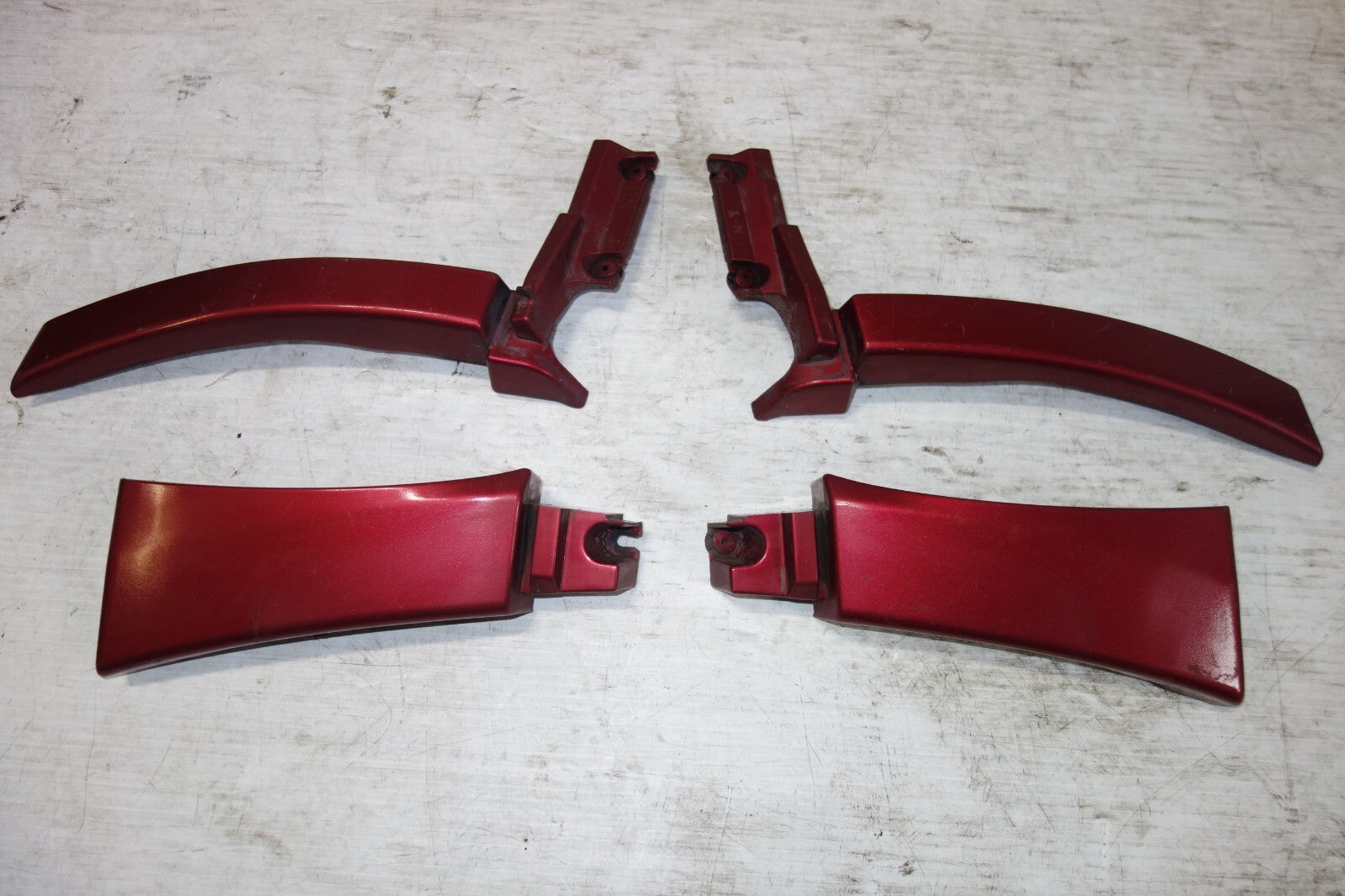 JDM 03-08 SUBARU FORESTER STi SG9 SG5 OEM SIDE SKIRTS FENDER FILLERS SG5 #M-1115