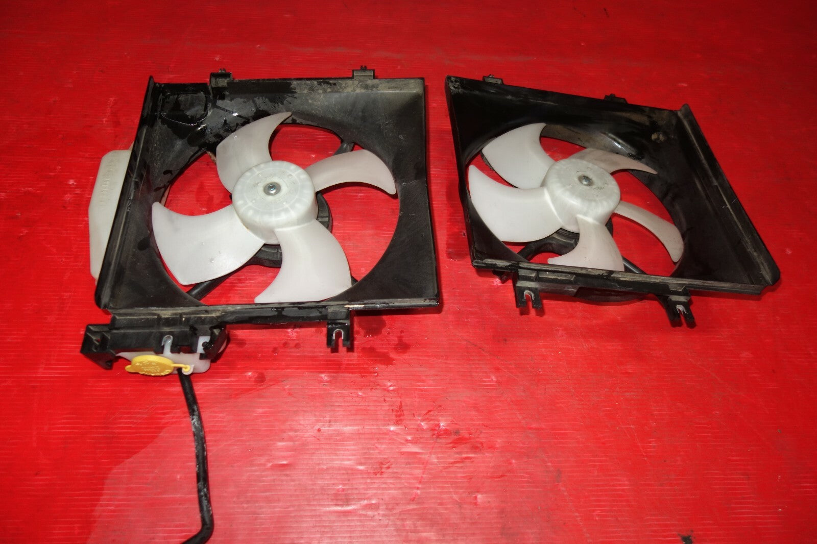 JDM Subaru Impreza Radiator Fans OEM 2008-2010 Genuine Original Rad Fans