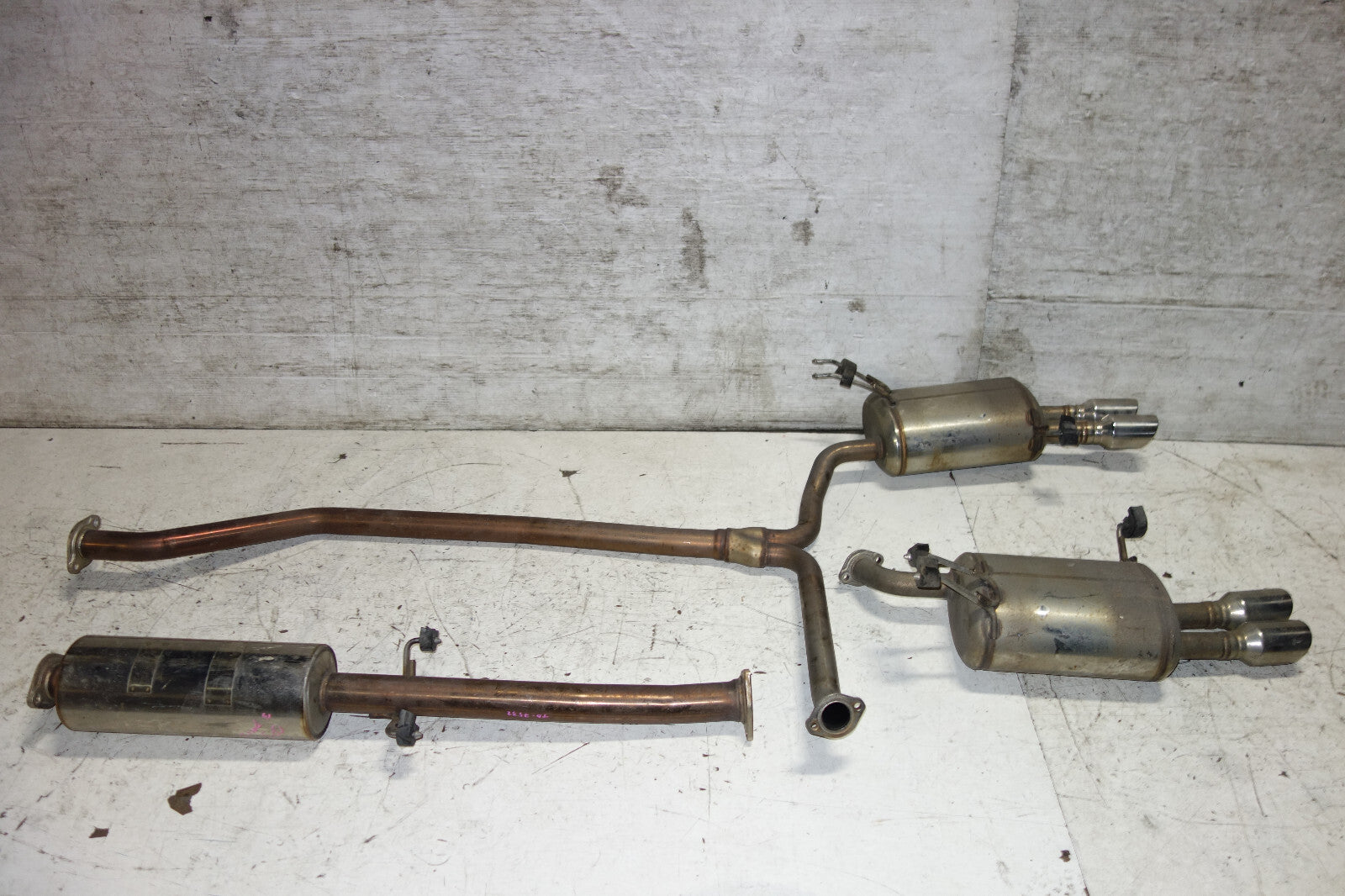 JDM Honda Accord V6 CP3 MUGEN POWER Sport Exhaust Muffler System 2008-2012  Rare