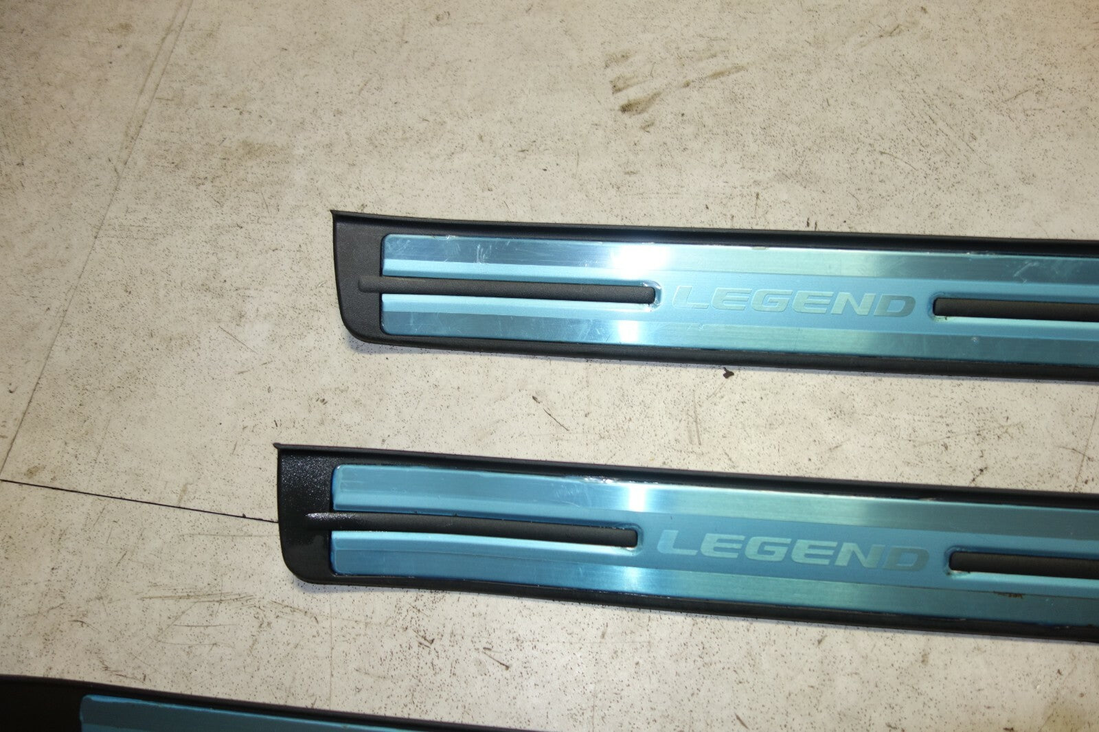 JDM Acura RL Honda Legend OEM Door Sills Scuff Plates Side Steps 2005-2008 KB1