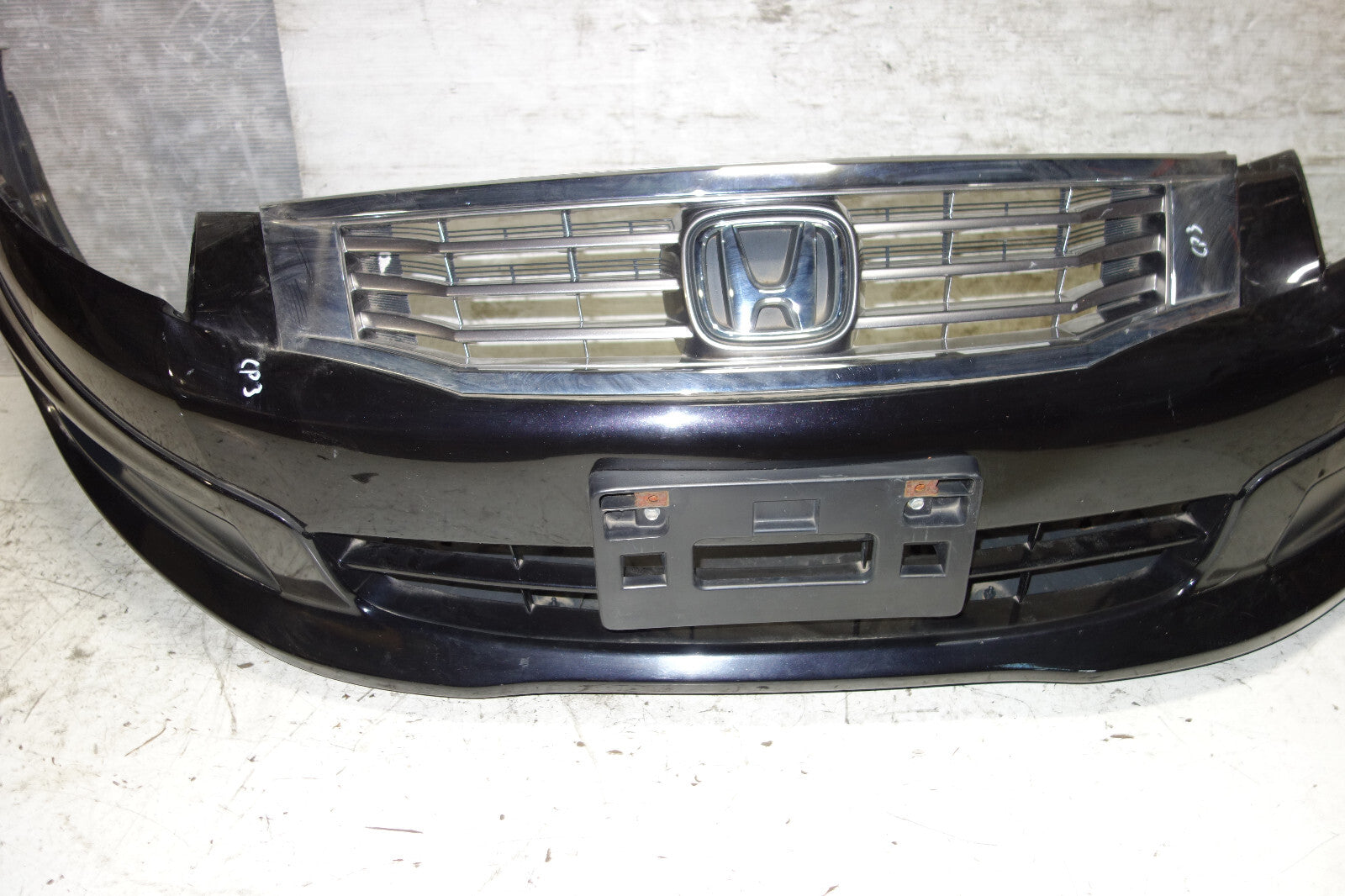JDM Honda Accord Inspire CP3 OEM Front Bumper Modulo Lip 2008-2012 Sedan 4-Door