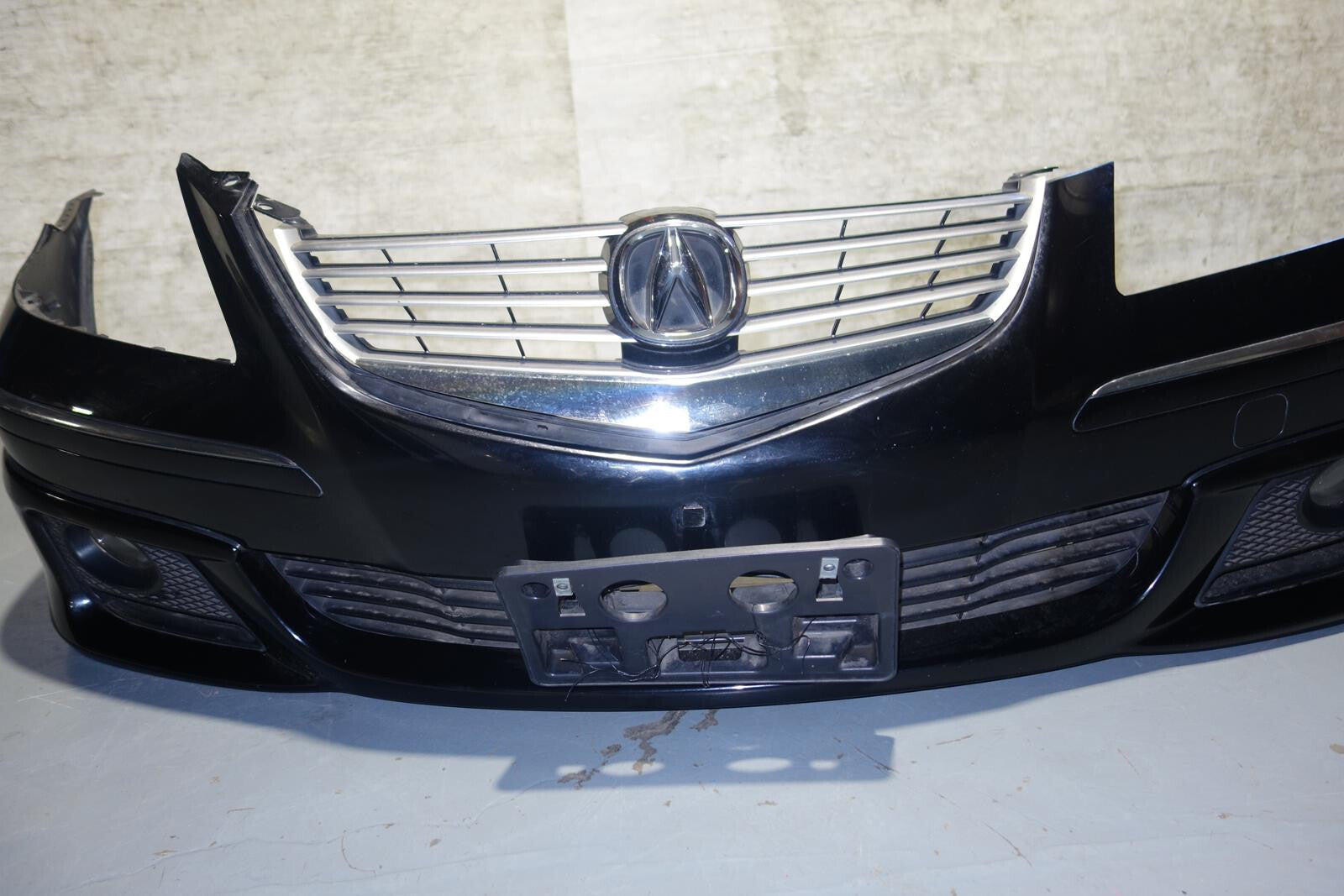 Acura RL OEM Front Bumper Cover Modulo Lip Fog Lights 2005-2008 JDM Legend KB1