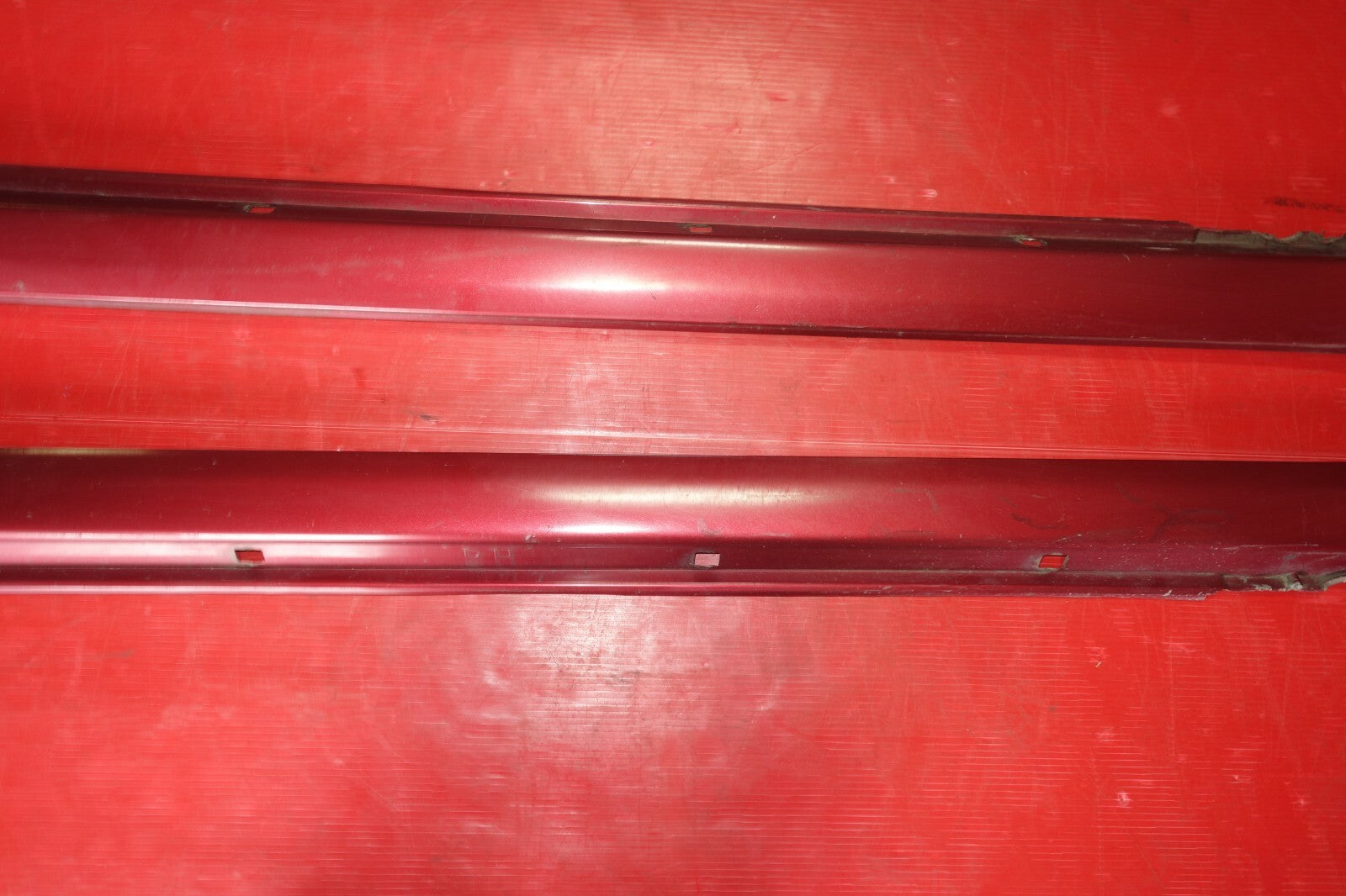 JDM Subaru Forester XT XS OEM Factory Side Skirts Rocker Panels 2003-2008 #6290