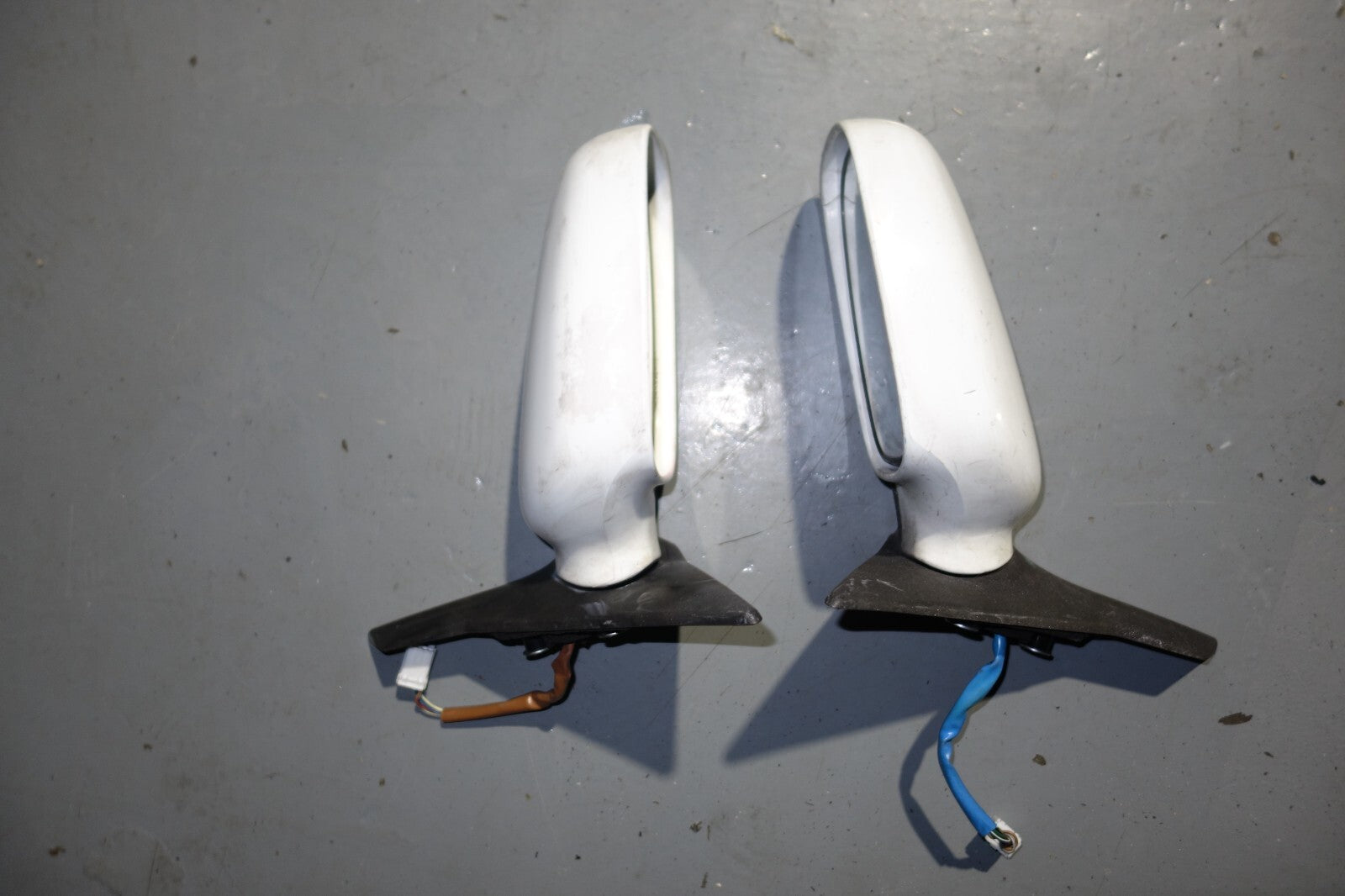 JDM SUBARU IMPREZA WRX STi V7 OEM POWER FOLDING MIRRORS AUTO FLIP 2002-2007