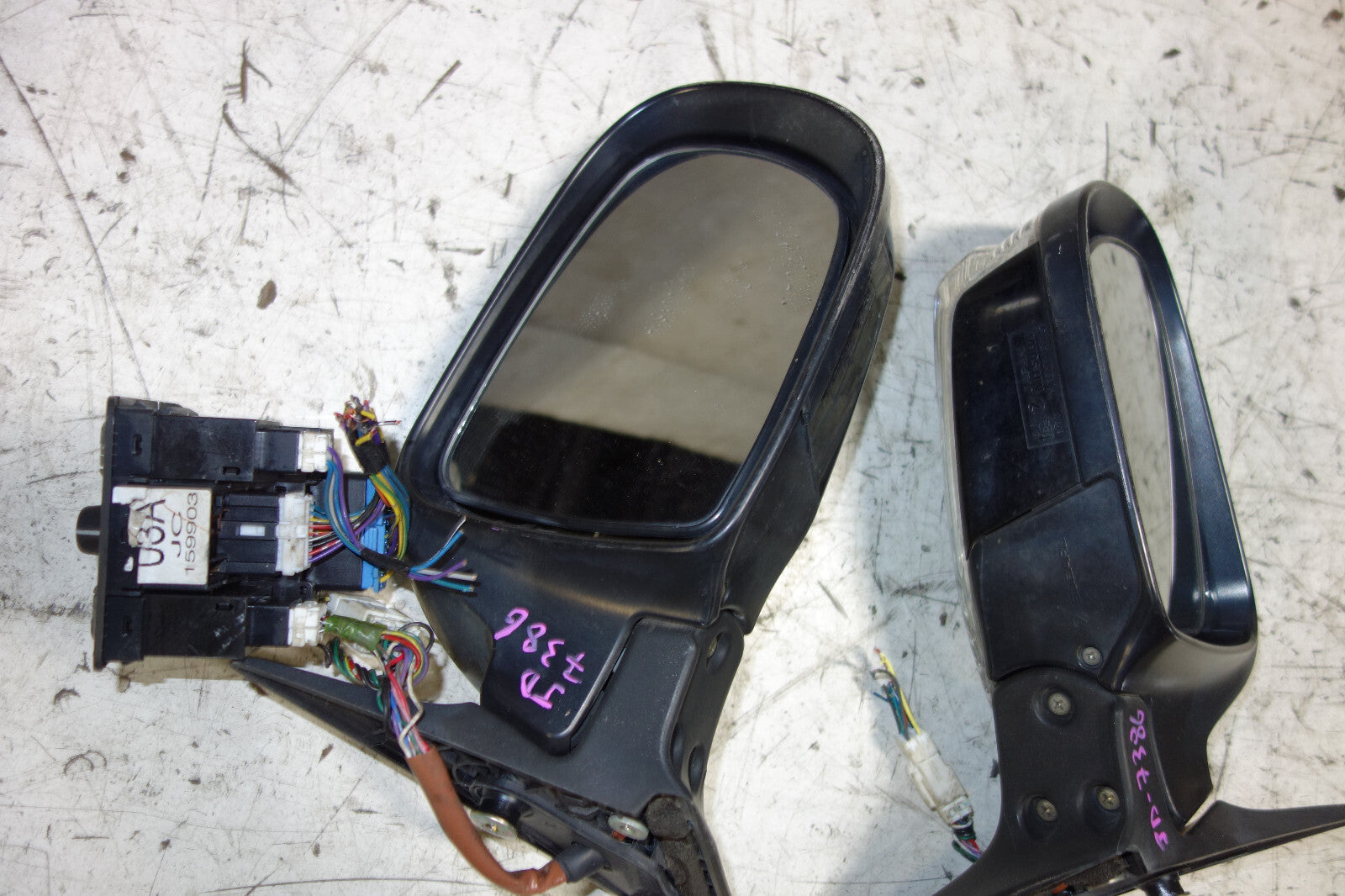 JDM Subaru Legacy OEM Power Folding Mirrors Signals & Switch 2005-2009