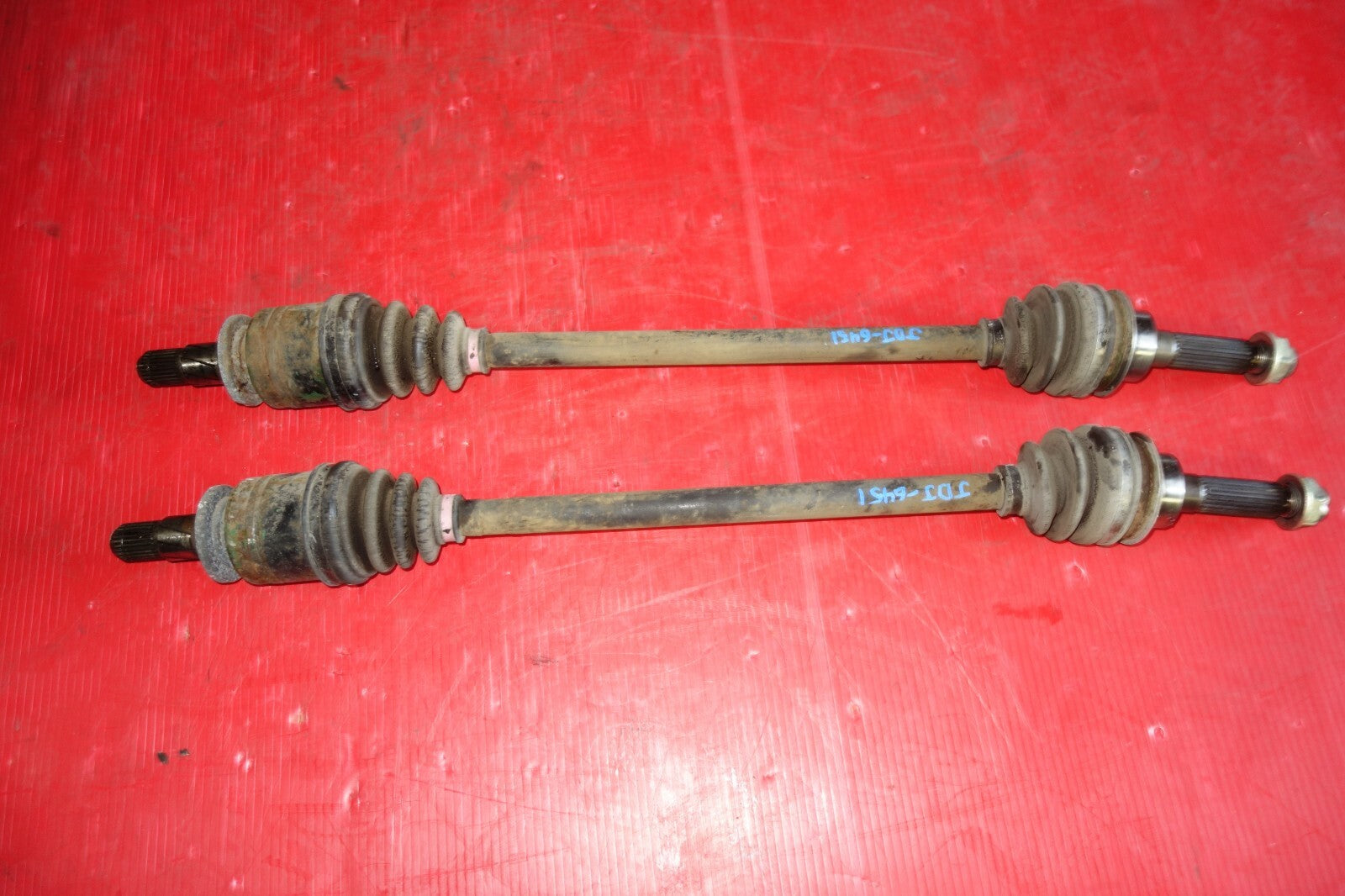 JDM Subaru Impreza WRX Axles Rear CV Drive Shafts Pair Right & Left 2002-2005