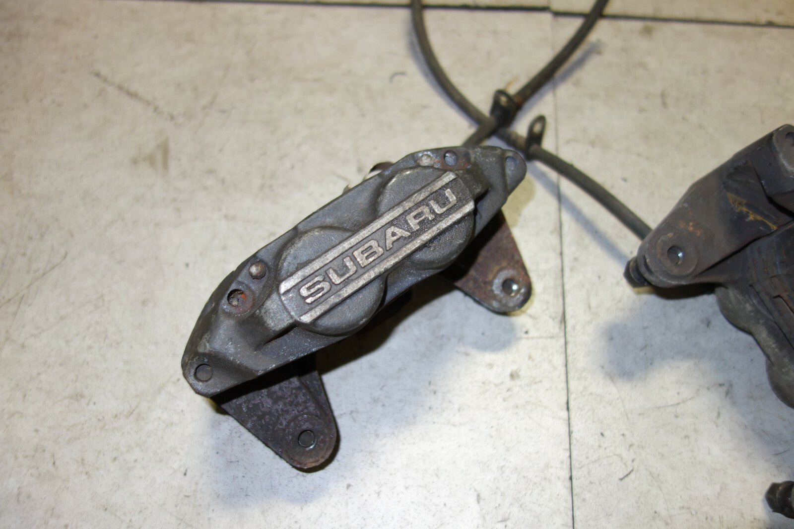 JDM Subaru Impreza WRX Forester Legacy Front Calipers 4 Piston GD GC8 SG5 SF5 BP