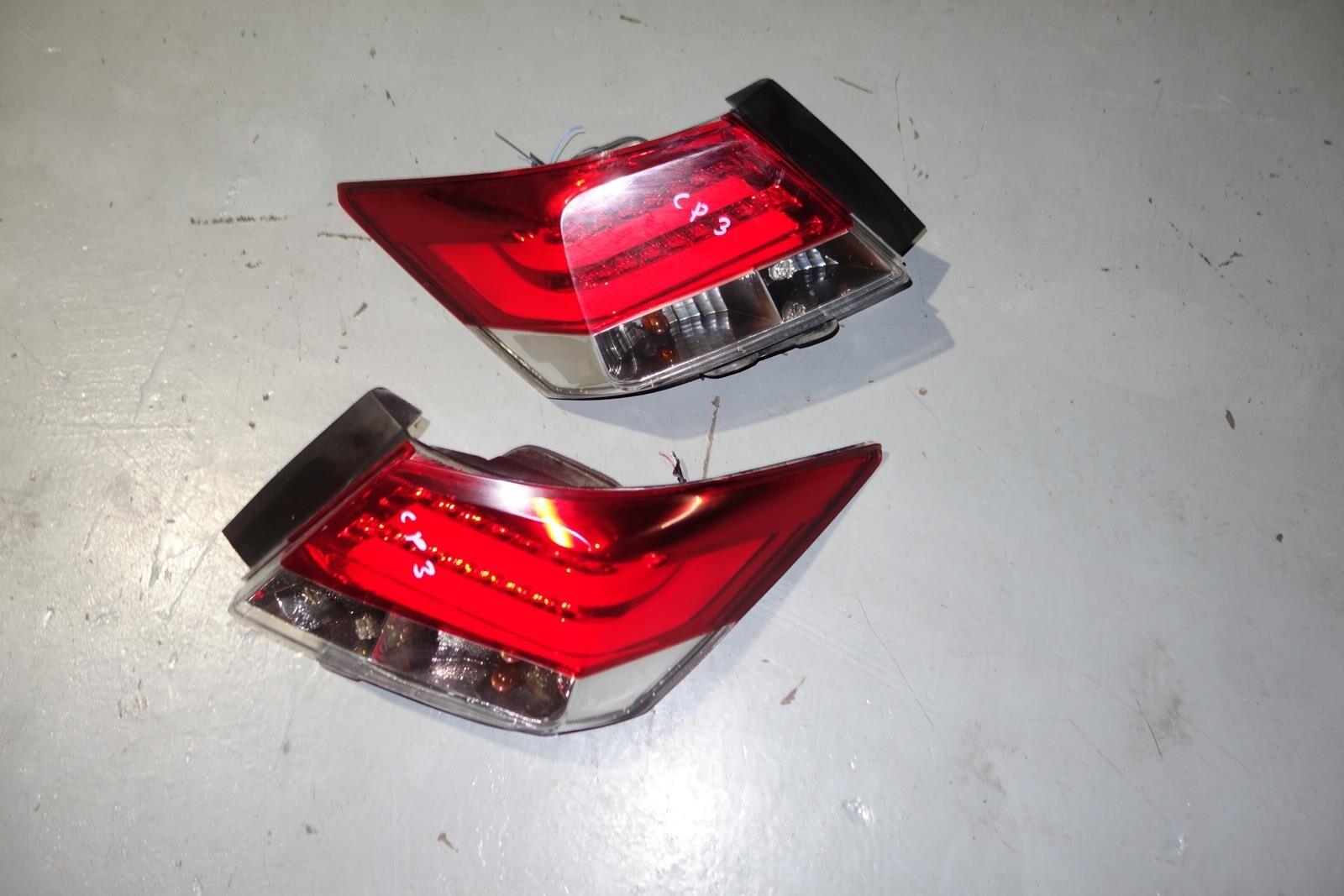 HONDA ACCORD INSPIRE CP3 TAIL LIGHTS TAIL LAMPS 4 DOOR 2008-2009-2010-2011-2012