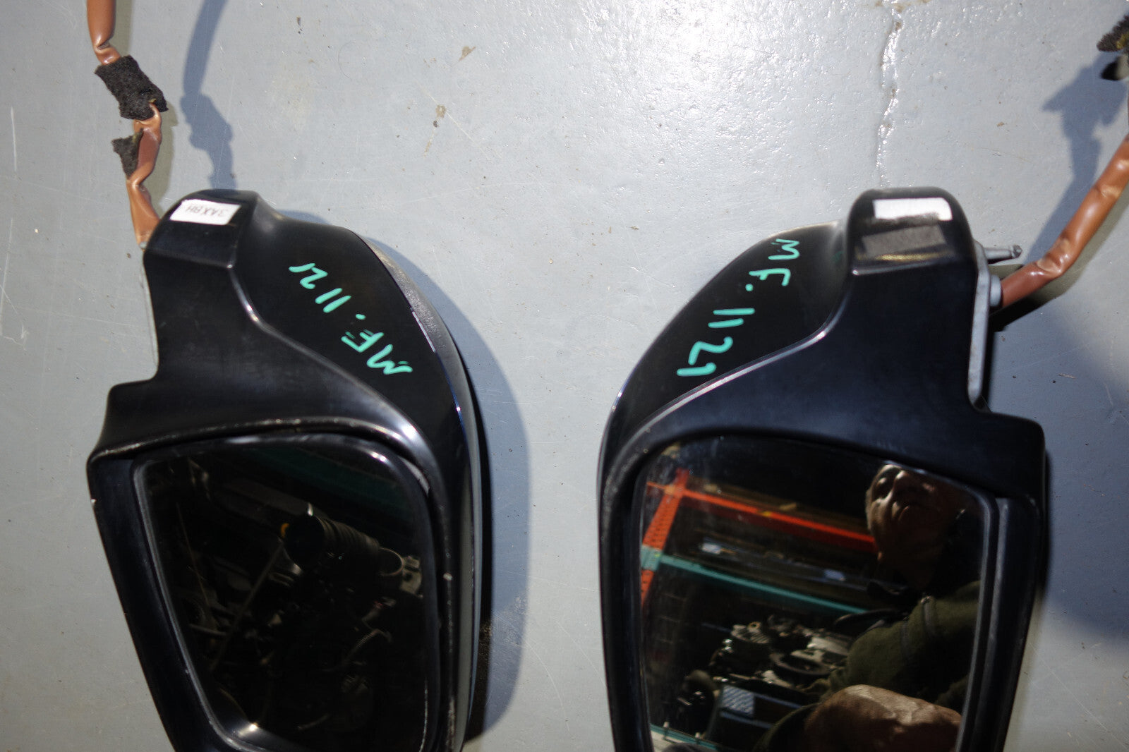 JDM Subaru Impreza WRX STi Mirrors GRB Power Folding Mirrors 2008-2014 OEM