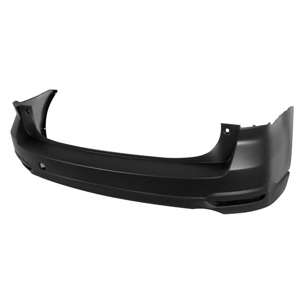 SUBARU FORESTER 2014-2018 — REAR BUMPER UPPER PRIMED; LOWER TEXTURED; W/O SENSORS; 2014-2018