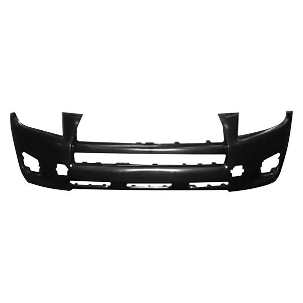 TOYOTA RAV4 2006-2012 — FRONT BUMPER PRIMED ; W/O FLARE HOLES; FOR BASE MODEL RAV4 2009-2012 CAPA