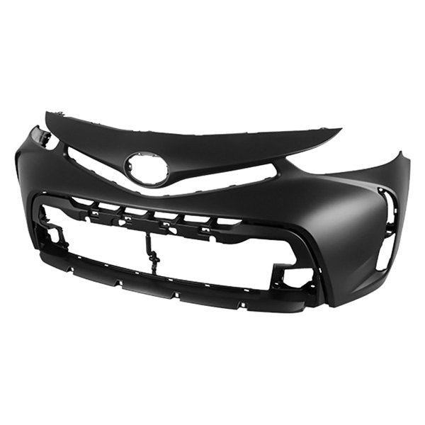 TOYOTA PRIUS 2012-2022 — FRONT BUMPER PRIMED ; PRIUS V 2015-2017 CAPA