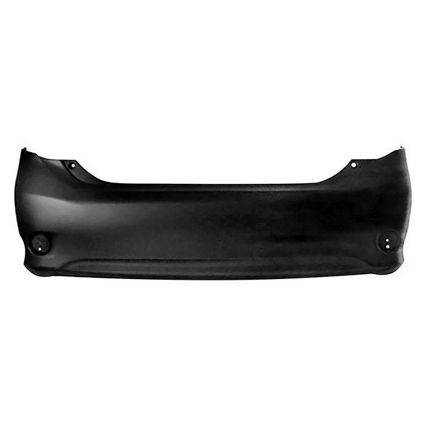 TOYOTA COROLLA 2009-2013 — REAR BUMPER PRIMED; W/O SPOILER HOLE; FOR ALL MODELS SEDAN 2009-2010 ( EXCEPT XRS ) CAPA