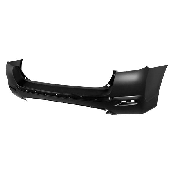 TOYOTA HIGHLANDER 2011-2013 — REAR BUMPER PARTIAL PRIMED; HIGHLANDER 2011-2013 ( EXCEPT HYBRID )