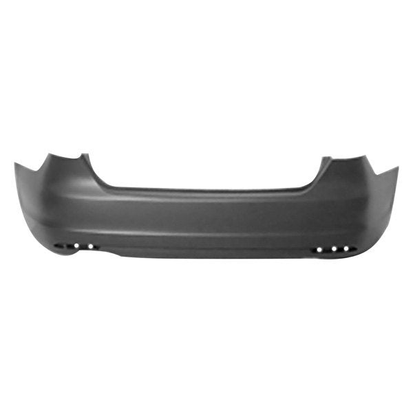 VOLKSWAGEN JETTA 2011-2018 — REAR BUMPER PRIMED; W/O SENSOR; JETTA SEDAN 2011-2014 ( EXCEPT GLI )